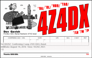 4Z4DX 20160819 1929 40M JT65