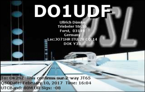 DO1UDF 20170210 1604 80M JT65