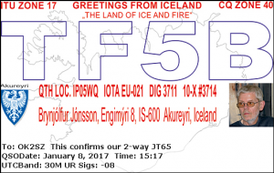 TF5B 20170108 1517 30M JT65